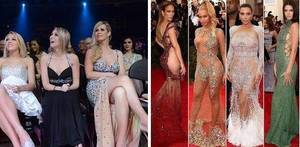 Actress Porn Memes - Porn Stars at the AVN porn awards vs Influential Celebrities at the MET Gala