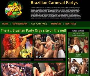 Brazil Porn Party - Brazilian Sex Party Porn Sites Niche | Paysites Reviews