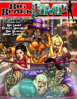 interracial black pimp - Big Black Pimp- BNW - Porn Cartoon Comics