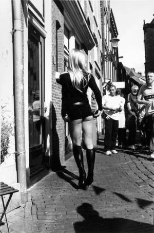 Civil War Prostitute Porn - A prostitute in Amsterdam's Red Light District