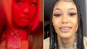 nicki minaj nude lesbian porn - Nicki Minaj and Coi Leray Discuss Sexuality