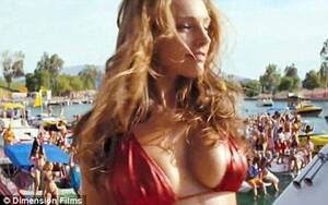 Kelly Brook Lesbian Porn - Bikini girl Kelly Brook defends her role in Piranha 3-D | Daily Mail Online