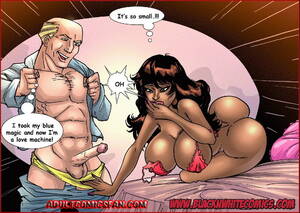 erotic black toons - Interracial porn toons. Just looking at his african american tool has this  slit so humid and tits erect