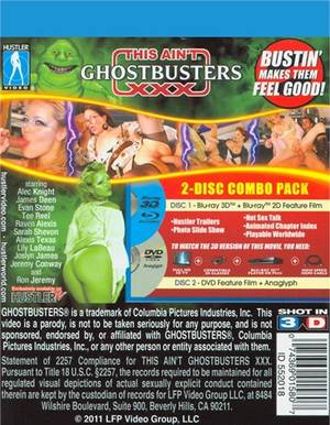 3d Porn Blu Ray - This Aint Ghostbusters XXX 3D Parody (DVD + Blu-ray Combo) 720p HD720p HD