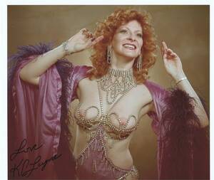 Burlesque Very Old Granny Porn - AdultStuffOnly.com - Vintage nude burlesque photo signed MISS K.C. LAYNE  (DelilahJones)