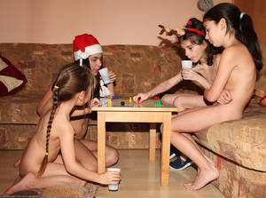 fun free nudist play - COM - A Quiet Day With Nudists Playing Board Games Picture