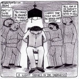 fine art nude cartoons - A Light in the Darkness CARTOON. The DarknessPool PartiesPastorFine Art  PrintNakedSpiritualityReligionCartoonsAnimated Cartoons