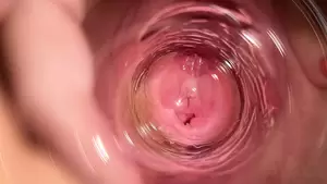 ejaculate in vagina cam - Camera deep inside Mia's vagina | xHamster