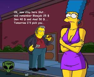 fat slut cartoon - Rule34 - If it exists, there is porn of it / fjm, fat tony, marge simpson /  3242133