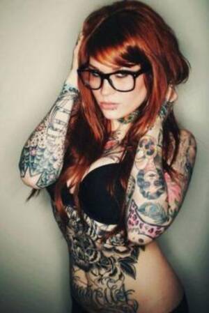 Glasses Redhead Tattoo Porn Black - FREE glasses, tattoo Pictures - XNXX.COM