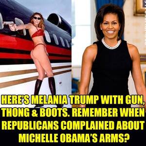 Michelle Obama Nude Porn - Melania Trump vs. Michelle Obama | Snopes.com