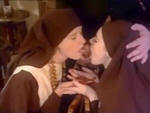 All Vintage Nun Porn - Cute french nuns Sabine and Mona offer their anal virginity to the priest -  TubePornClassic.com