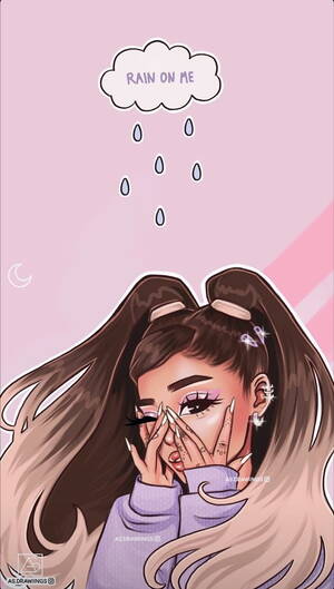 Ariana Grande Porn Cartoons - Ariana Grande, Ariana Grande Art HD phone wallpaper | Pxfuel