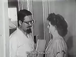 1950s vintage porn hairy - Hairy Boy Penetrating His New Friend (1950s Vintage) | xHamster