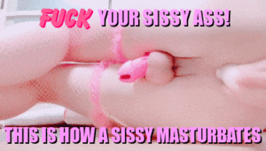 Anal Masterbation Captions - sissy caption anal masturbate - Porn With Text