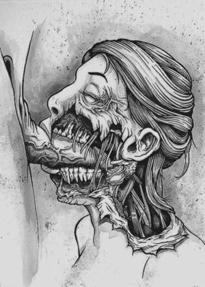 Charcoal Porn Drawings Blowjob - Illustrations Â· anatomy of blowjob. This is creepy and cool.