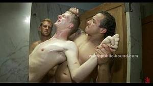 Gay Sex Slave Brutally Gangbang - Gay boy banged in fetish gay group sex