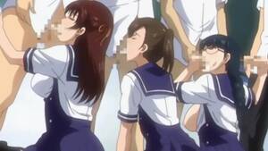 Anime Hentai School - Hentai school girls know how to please their cocky classmates