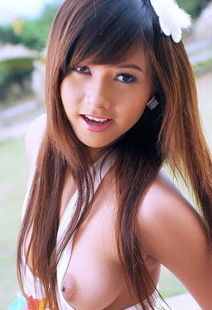 adorable asian topless - 