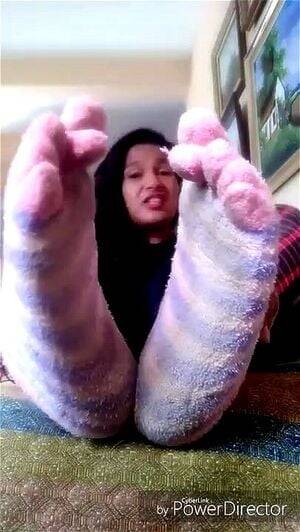Fuzzy Socks Porn Asian - Watch Pink Toe Fluffy Socks - Feet, Socks, Fetish Porn - SpankBang