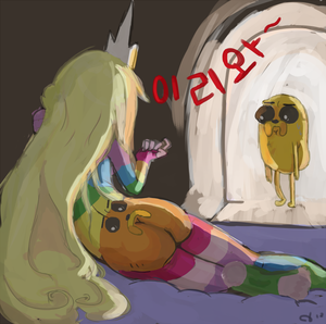 Lady Rainicorn Adventure Time Porn - Rule34 - If it exists, there is porn of it / jake the dog, lady rainicorn /  2135120