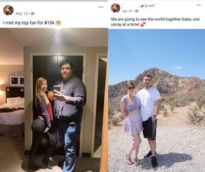 dude pays - Dude pays 10k to meet a girl he follows on OnlyFans. All he got was a hug.  One month later, that money is funding a trip for her and her actual bf