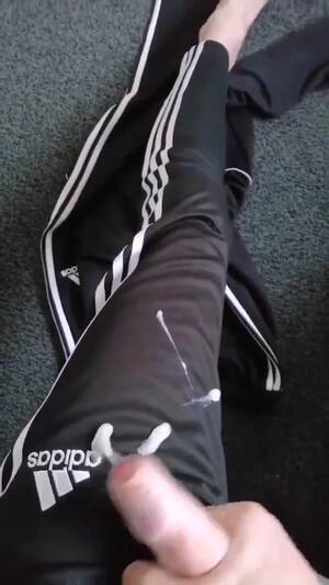 Adidas Tracksuit Porn - SurvÃªt: Cumming on Adidas trackies - video 3 - ThisVid.com