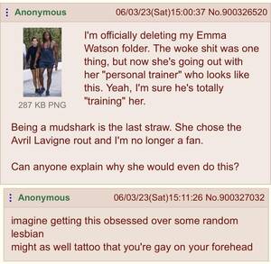 Emma Watson Getting Fucked - Anon is DONE with Emma Watson : r/4chan