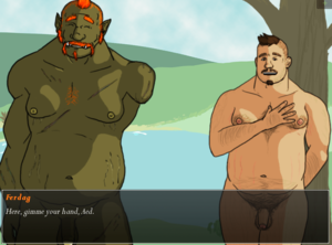 Gay Orc Porn - Tusks: The Orc Dating Sim [COMPLETED] - free game download, reviews, mega -  xGames