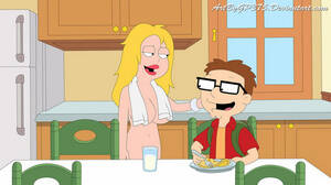 American Dad Boobs And Tits - Francine Smith and Steve Smith Tits Milf Blonde Big Breast < Your Cartoon  Porn