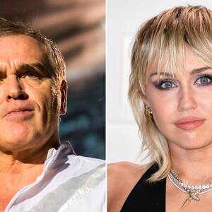 Bobs House Of Porn Miley - Morrissey says Miley Cyrus album exit was nothing to do with his politics |  Morrissey | The Guardian