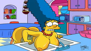 big tit simpsons porn - The Simpsons Hentai - Marge Sexy (GIF) - XVIDEOS.COM