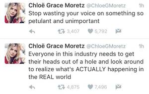 Chloe Moretz Sex Tape - We don't talk enough about the fact that Khloe tried to weaponize a non  consensual picture of Chloe Grace Moretz for saying people should worry  about more important things than Kimye v
