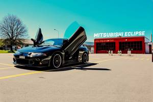 black car porn - MITSUBISHI ECLIPSE ALL BLACK | CAR SELECTION | CAR PORN