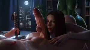 Marvel Threesome Porn - Female Avengers Improving Team Synergy - Rule 34 Porn