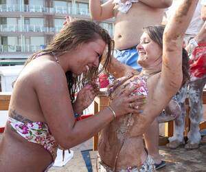 drunk party naked beach videos - Holiday rep reveals what REALLY happens at the notoriously wild Sunny Beach  party resort in Bulgaria | The Irish Sun