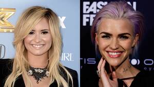 Blonde Lesbian Demi Lovato - Demi Lovato Lesbian Fling Rumors Heat Up After Claim By Australian DJ | Fox  News