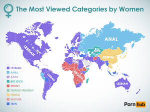Most Viewed Porn - The Most Popular Types of Porn Watched by Women, Revealed by Pornhub