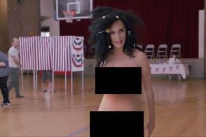 katy perry - Katy Perry heads to the polls naked in video to urge people to vote | The  Independent | The Independent
