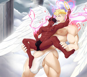 Angel And Demon Porn - GasaiV] Angel x Demon #2 - Gay Manga | HD Porn Comics
