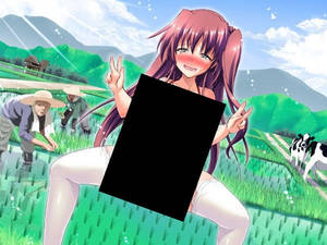 hentai fucked silly ahegao face - Asuna green anime snapshot mangaka grass black hair