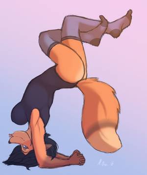 Anthro Vixen Porn - e621 anthro armpits blue_eyes canine female fox fur looking_at_viewer  mammal orange_fur piercing simple_background smile solo tongue