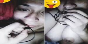 gf phone sex - Girlfriend topless video call chat sex.mms