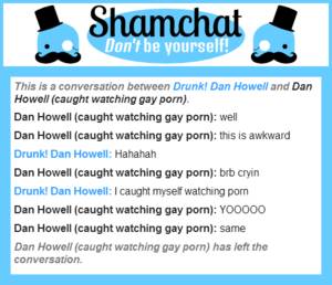 conversation - A conversation between Dan Howell (caught watching gay porn) and Drunk! Dan  Howell
