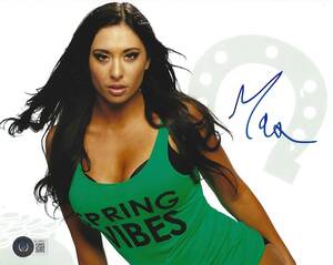 Karlee Perez Porn - Maxine Signed WWE 8x10 Photo BAS COA Karlee Perez Catrina Lucha Underground  631 | eBay