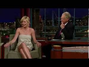 Charlize Theron Rihanna Pussy Slip - Charlize Theron on The Late Show with David Letterman, March 12, 2008 -  YouTube