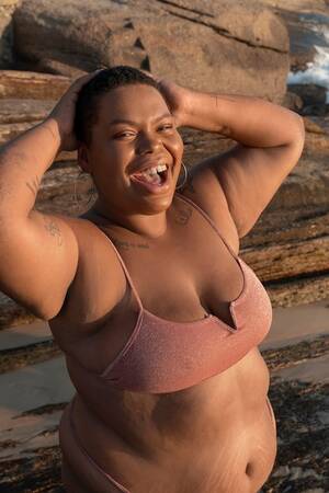 chubby amateur nude beach girls - 91,000+ Bikini Fat Woman Pictures