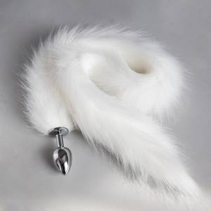 Anal Sex Toys Tails - Fun Flirting Toys Long Fox Tail Anal Plug In Adult Games For Female ,  Fetish Porno