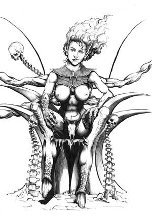 Ink Stain Porn Drawings - Andariel-Ink stain by Utherbraten - Hentai Foundry