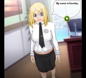 blonde porn games - Busty girl is a best candidate in office. New porn game online with blonde  Dorothy